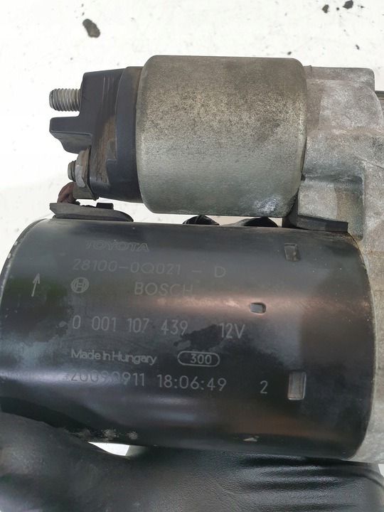 фото №9, Стартер 281000q021d toyota aygo citroen c1 1.0