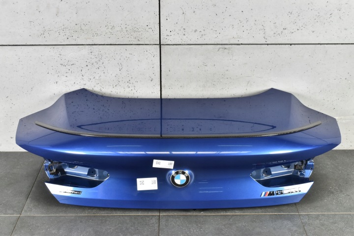 фото №8, Bmw 8 g15 m8 f92 купе кришка багажника зад спойлер карбон лак колір c31