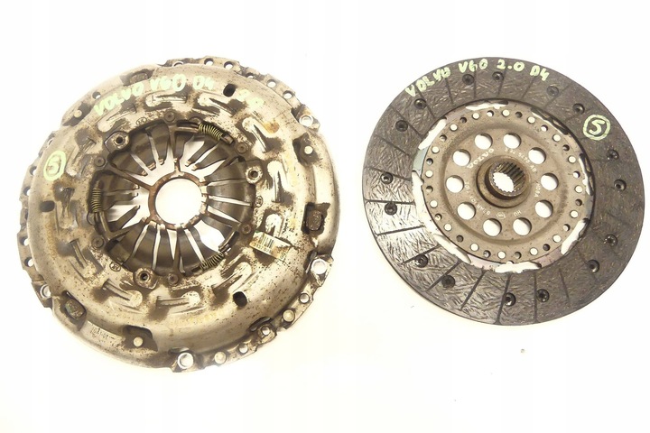 фото №1, Volvo s60 ii v60 i s90 ii xc60 2.0 d4 d4204t5 прижим сцепления + диск