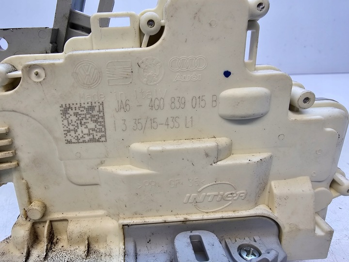 фото №5, Замок двері лівий зад audi a6 c7 q3 4g0839015b 9-pin