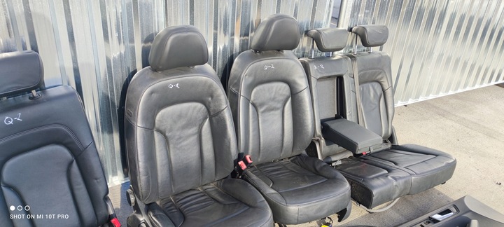 фото №14, Сидіння сидіння audi q5 8r шкіра комплект