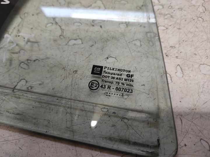 фото №3, Opel vectra c 02- sedan стекло правая зад малый