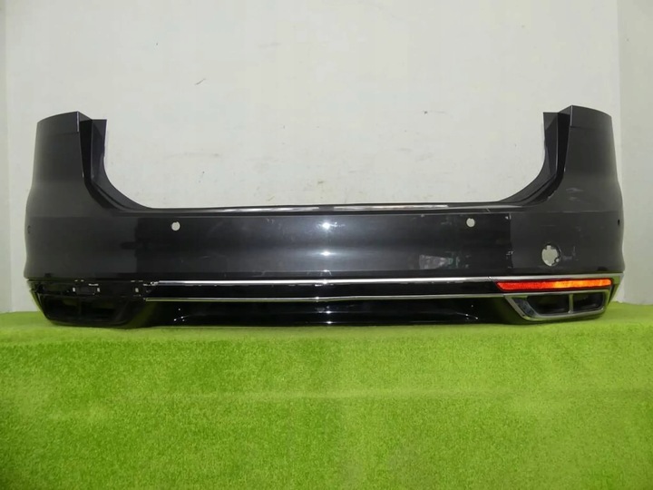 фото №1, Бампер зад vw passat b8 3g9 універсал варіант r-line рестайлінг 19r- хромовані елементи відбивач