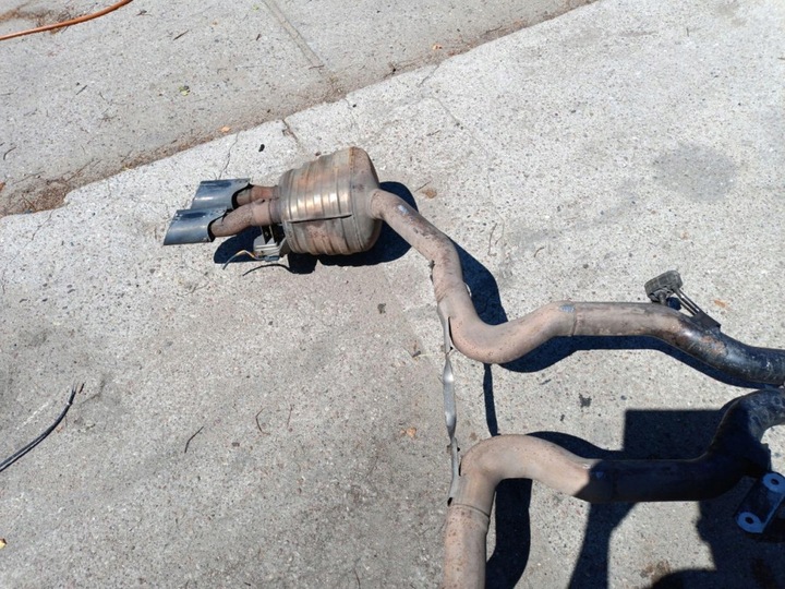 фото №4, Porsche panamera 971 длинный 4.0 глушитель выхлоп конечный 971253211g