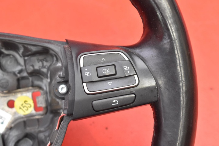 фото №7, Руль кожаный мультифункция 1t0419091ac vw tiguan 1 i 11-17