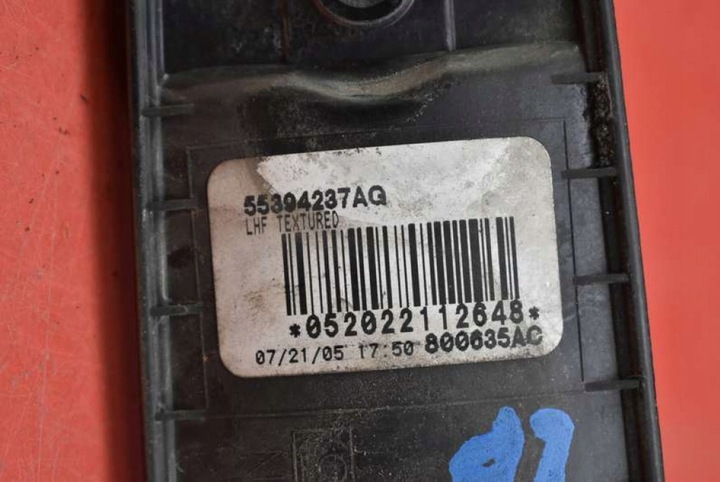 фото №6, Ручка ліва перед передня чорна 55394237ag jeep grand cherokee 3 iii wk