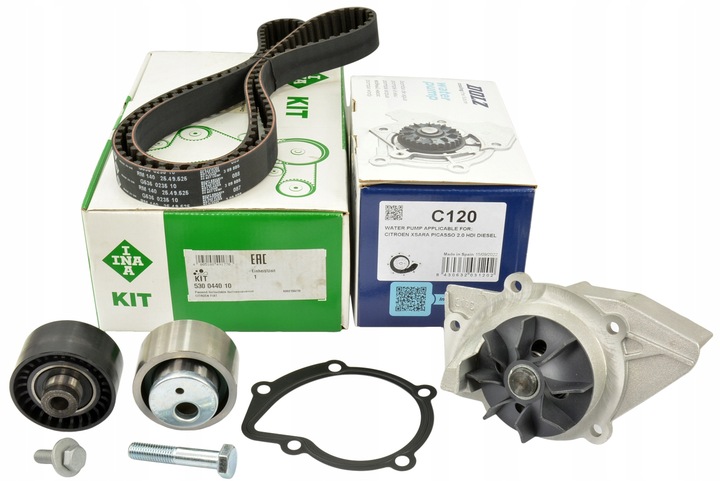 фото №12, Набор распределительный вал peugeot 1,9d 98- dw8 140z