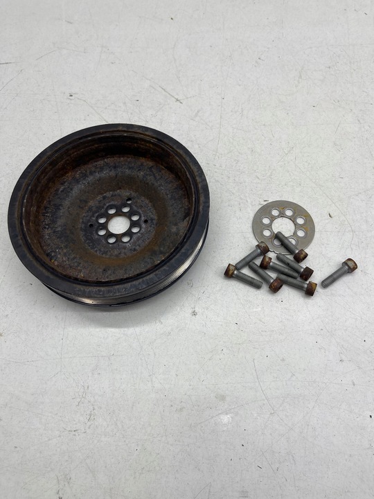 фото №1, Audi a8 d3 q7 4l 4.2 tdi btr колесо пасове вала колінчастого + гвинти