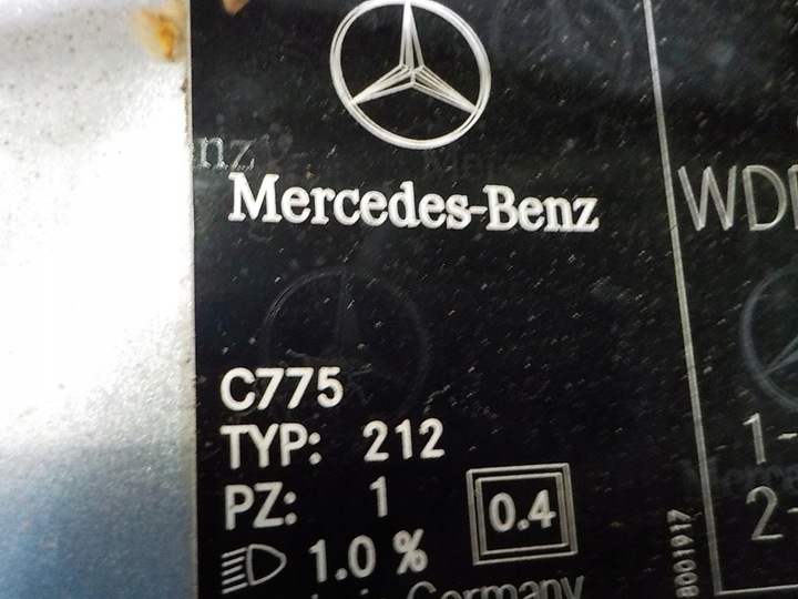 фото №9, Mercedes e w212 кришка зад задня багажника sedan