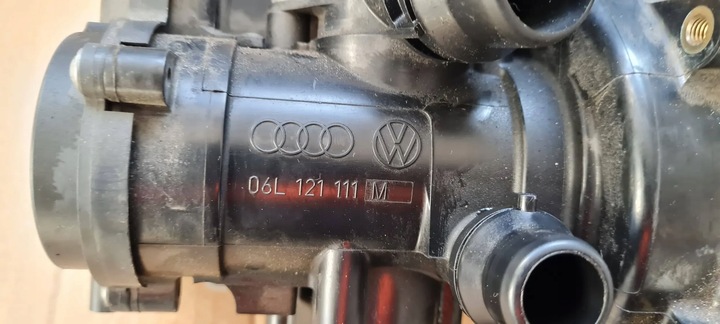 фото №6, Q3 83a насос води термостата корпус 2.0 tfsi 06l121111m a4 b9 8w a3