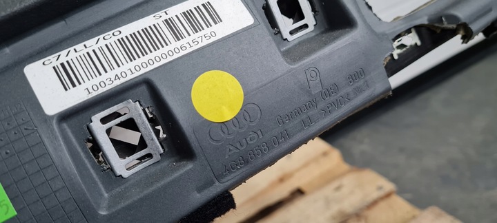 фото №11, A7 4g s7 панель консоль раздаточная капот 4g8857001nf серый org hed up