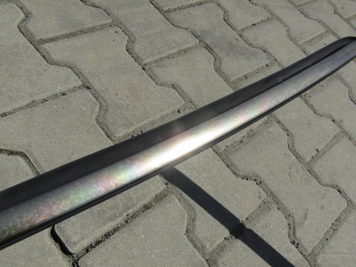 фото №9, 1 mercedes w210 sedan хром рамка стекло задняя планка прокладка стёкла зад