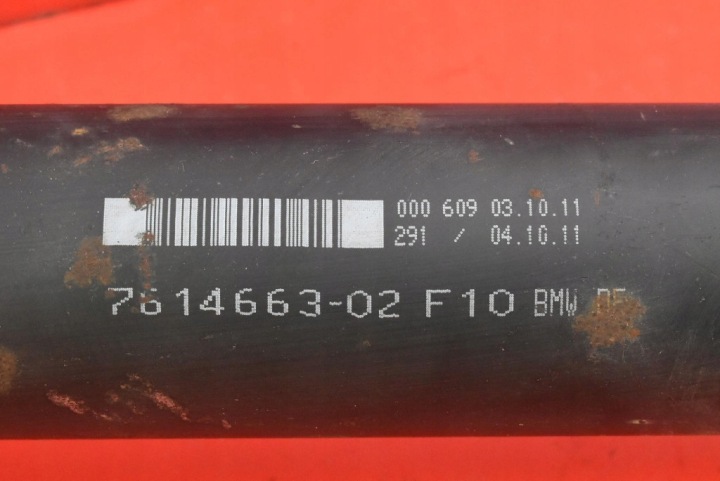 фото №10, Вал приводной 158 cm 7614663-02 bmw f10 f11 2.0 d 184 km 09-13