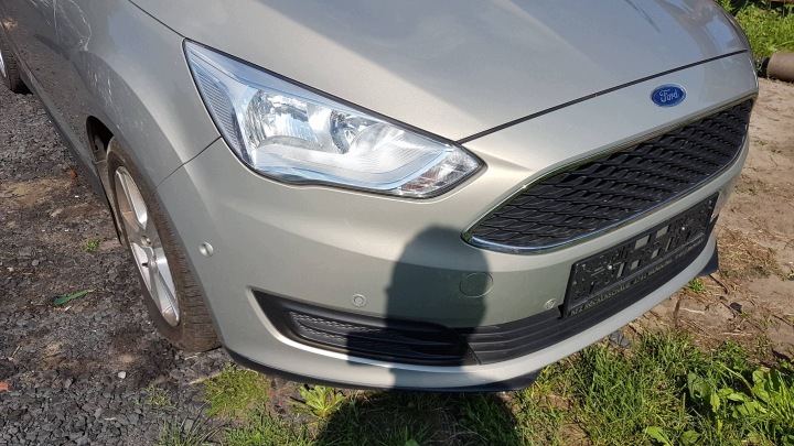 фото №8, Ford c-max mk2 рестайлинг бампер перед передний 6 pdc хороший демонтаж цвет ae