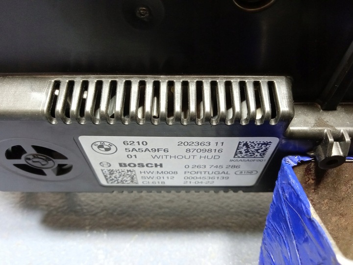 фото №6, Bmw 1 f40 2.0 m135i прилади спідометр  eu 5a5a9f6