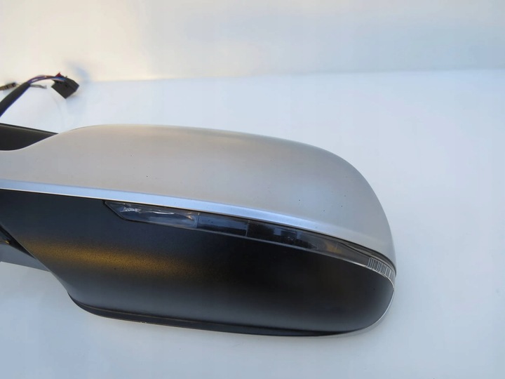 фото №11, Зеркало внешние левая 12 pin 10+2 европа ассистент хром audi a4 s4 b8