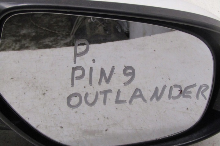фото №6, Зеркало правые 9 pin w13 mitsubishi outlander iii phev