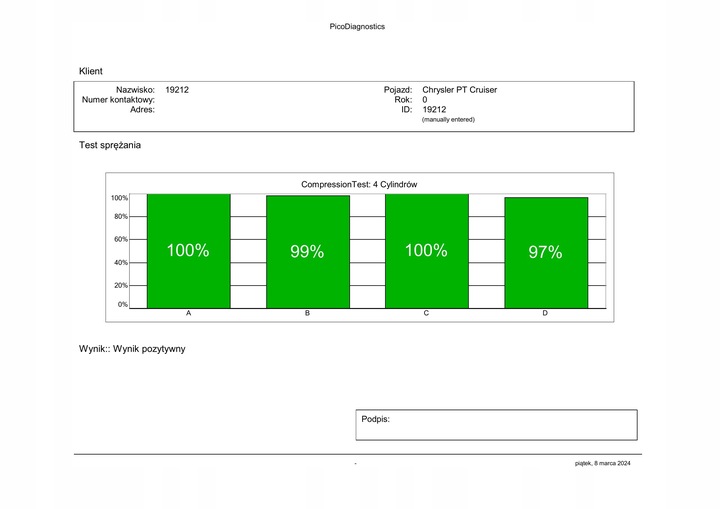 фото №6, Chrysler pt cruiser 2.0 16v 141km двигатель ecc протестированный
