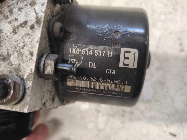 фото №6, Audi a3 8p 03- 1.6 насос abs 1k0907379k 1k0614517h