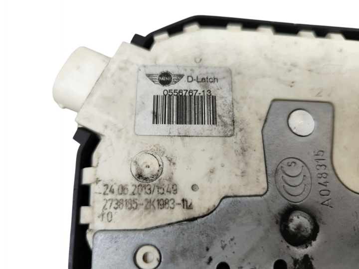 фото №3, Замок дверь правая перед 7 pin mini r50 r53 r56 r55 r52 r58 r59 0556767 eu