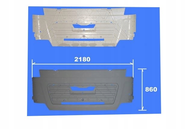 фото №1, Решітка капот середня передня man tgs
