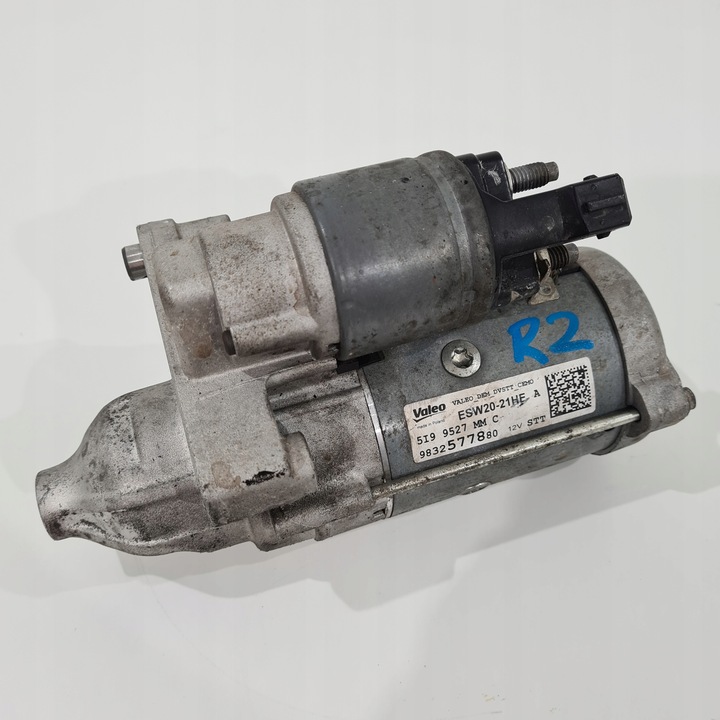 фото №1, Стартер toyota proace 1.5 блакитний hdi 9832577880