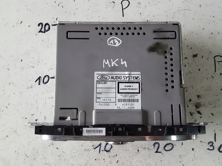 фото №4, Ford mondeo mk4 07r- радіо cd радіопрогравач
