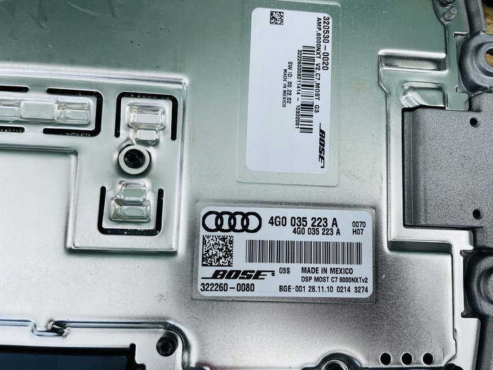 фото №10, Bose динамики усилитель audi a7 4g c7 4g0035223a