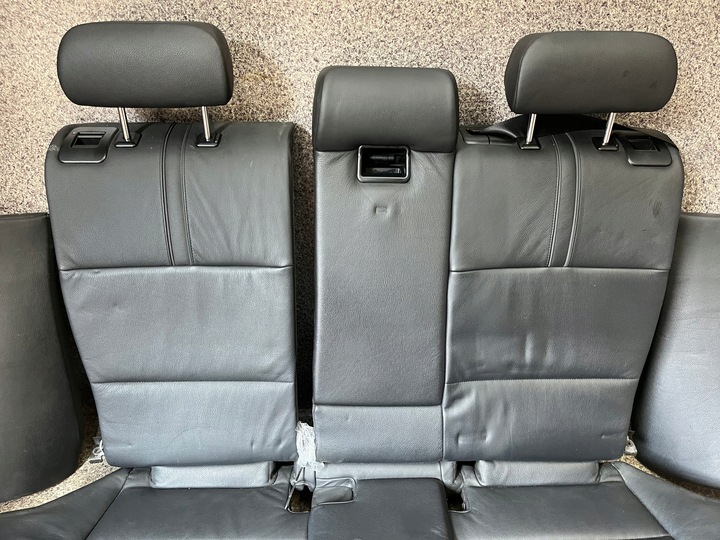 фото №7, Диван задня підлокітник підсклянник зад шкіра чорна bmw x3 e83 org