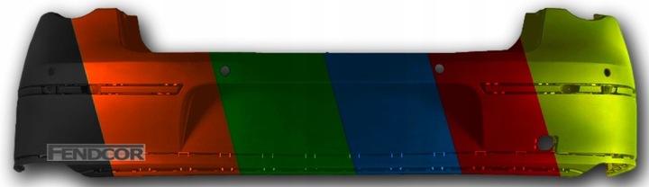 фото №1, Бампер зад do vw passat b6 3c sedan pdc lb9a b4