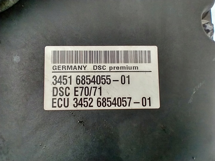 фото №9, Bmw x5 e70 x6 e71 насос модуль керування abs 6854055 0265960438