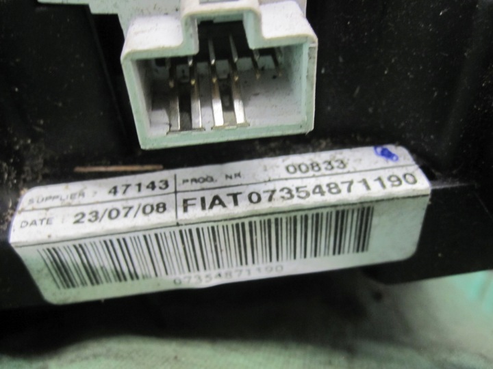 фото №6, Fiat fiorino iii 13r перемикач комбінований 07354871190