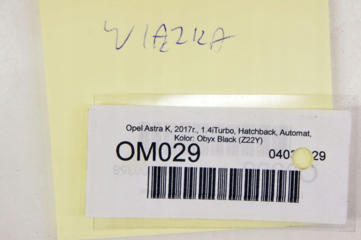 фото №6, Om029 opel astra k v джгут кришки hb 39015371 ar