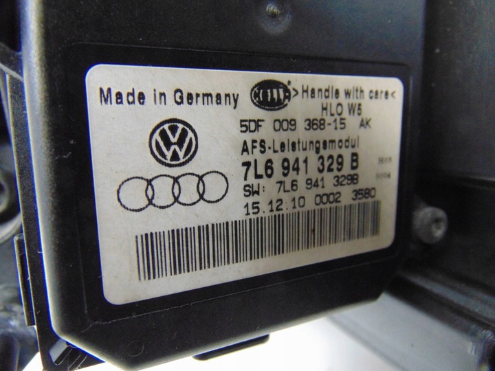 фото №13, Лампа ліва перед ксенон skoda octavia ii 2 рестайлінг 7l6941329b 1z1941015g європа