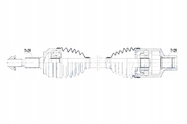 фото №11, Полуось приводная jeep grand cherokee iii 05-10 commander 05-11 правая