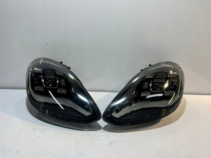 фото №10, Porsche panamera 971 повний led срібний лампа ліва права