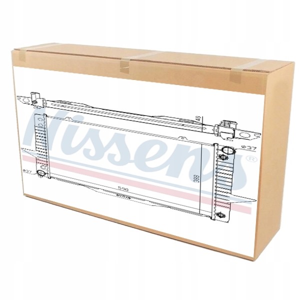 фото №1, Радиаторов двигателя воды жидкости охлаждающей do volvo v70 i 2.5 tdi