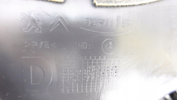 фото №10, Citroen c3 picasso обивка боковина дверь правый зад