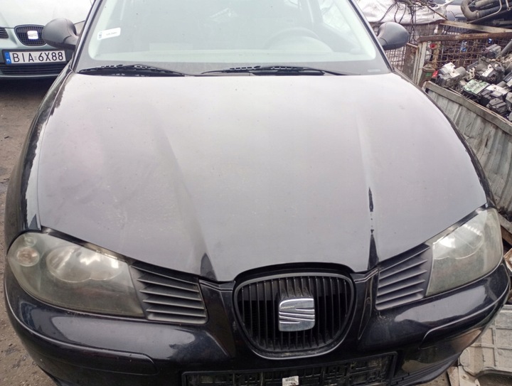 фото №1, Seat ibiza капот перед передняя чёрная