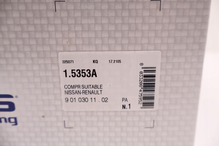 фото №9, Nissan renault компрессор кондиционера 1.5353a