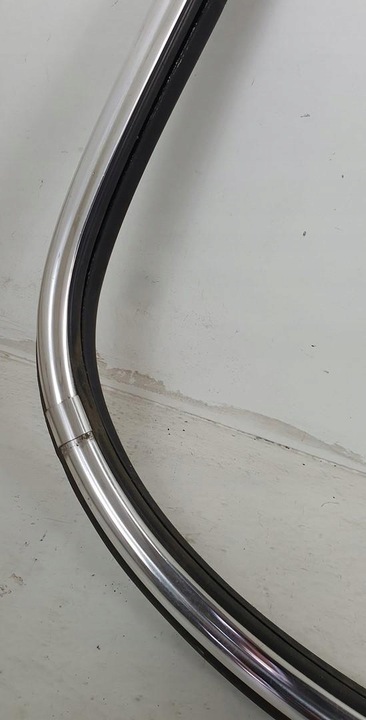 фото №6, Планка прокладка стёкла зад хром mercedes w126