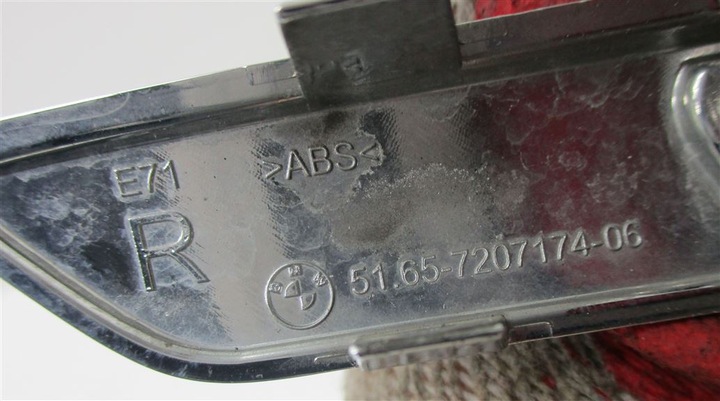 фото №7, Планки декоративный крыльев хром bmw x6 m e71 7207174