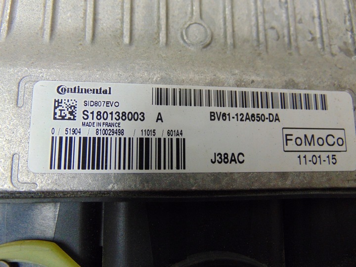 фото №6, Комп'ютер двигуна mazda 5 ii cw 2010- 1.6 tdci bv61-12a650-da