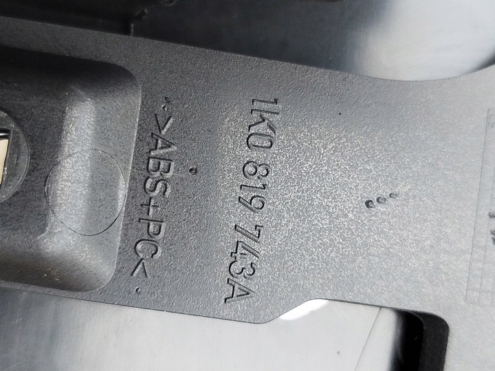 фото №9, Панелі ґрати повітропровід ліва права середня vw golf 5 v 1k0819743a