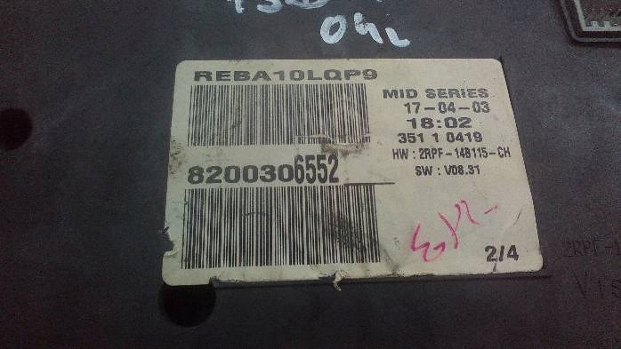 фото №6, Спидометр renault megane ii 1,5 dci 8200306552