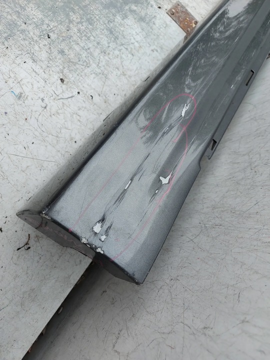 фото №10, Ford mondeo mk5 v 14- ліва планка порогова накладка поріг