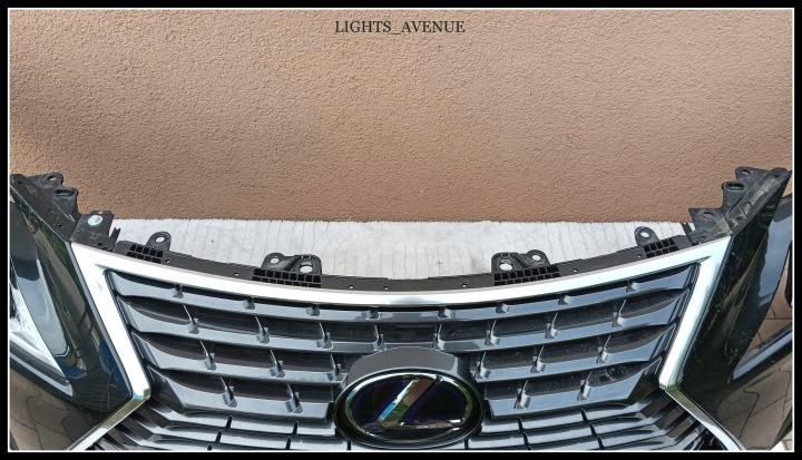 фото №9, Бампер перед передній lexus nx ii 21- гібрид решітка радіатора емблема led oem