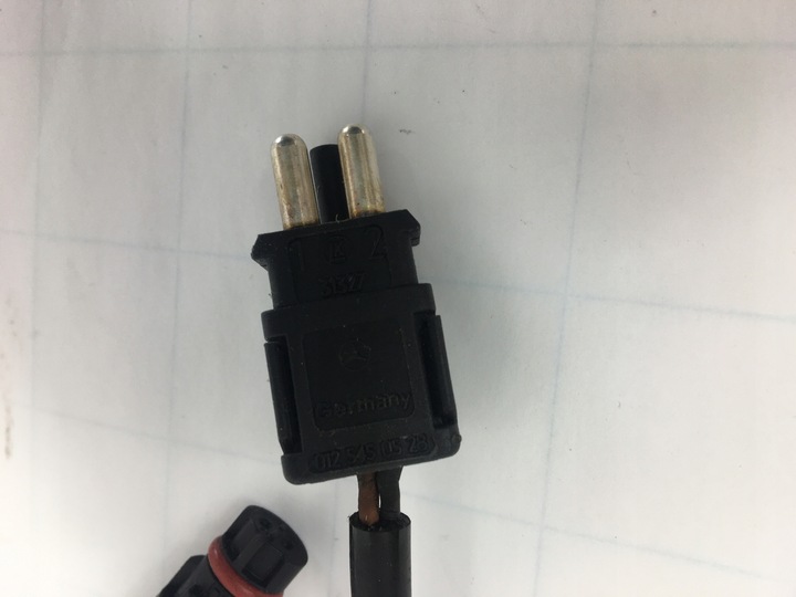 фото №9, Датчик abs mercedes w124 1993-1996 1245403217 датчик тормозные колодки тормозных