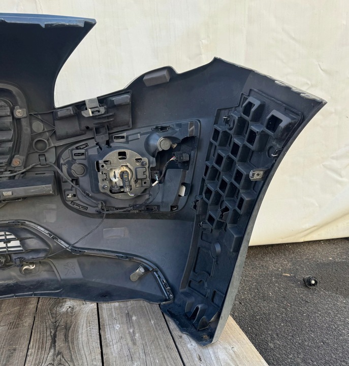 фото №11, Бампер перед 6xpdc peugeot 3008 i 2016r 1.6 hdi корпус піддону