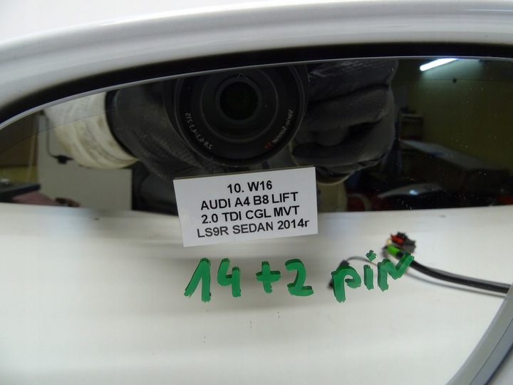 фото №11, Дзеркало ліві лівий перед передні audi a4 b8 рестайлінг ls9r 14+2 pin